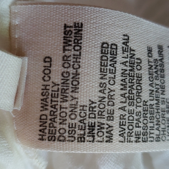 017 We the FREE PEOPLE Full Of Light Top White sz L Women's - Picture 8 of 10